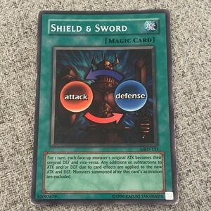 Yu-Gi-Oh Shield & Sword Magic Card
